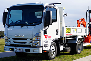 Isuzu Tipper Truck hire